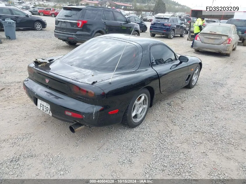 1994 Mazda Rx7 VIN: FD3S203209 Lot: 40504328