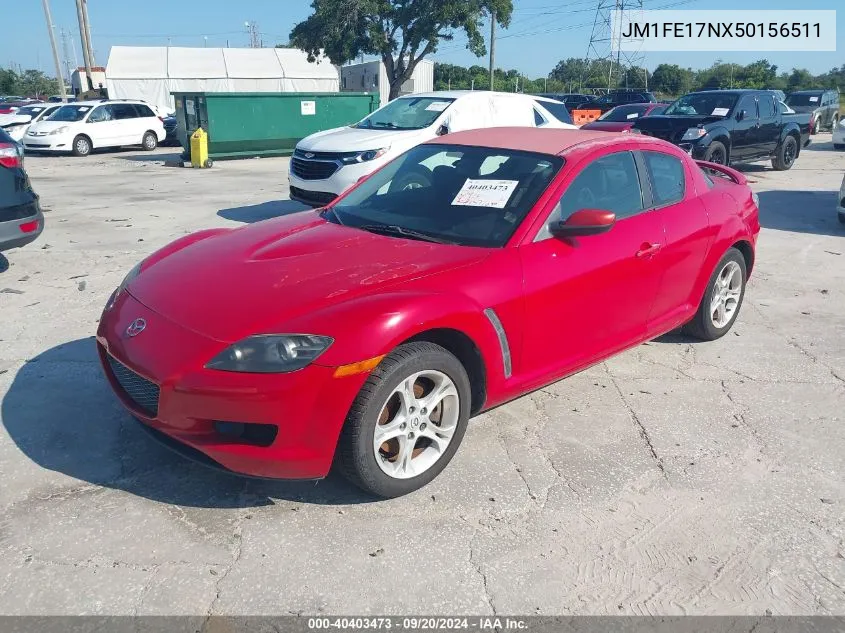 JM1FE17NX50156511 2005 Mazda Rx-8 Sport Automatic