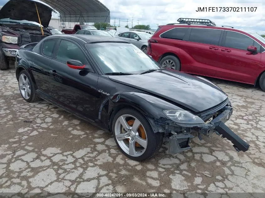 2007 Mazda Rx-8 Sport VIN: JM1FE173370211107 Lot: 40247091