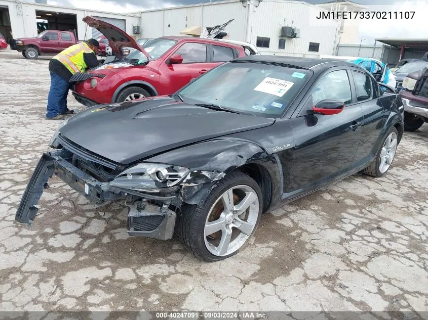 2007 Mazda Rx-8 Sport VIN: JM1FE173370211107 Lot: 40247091