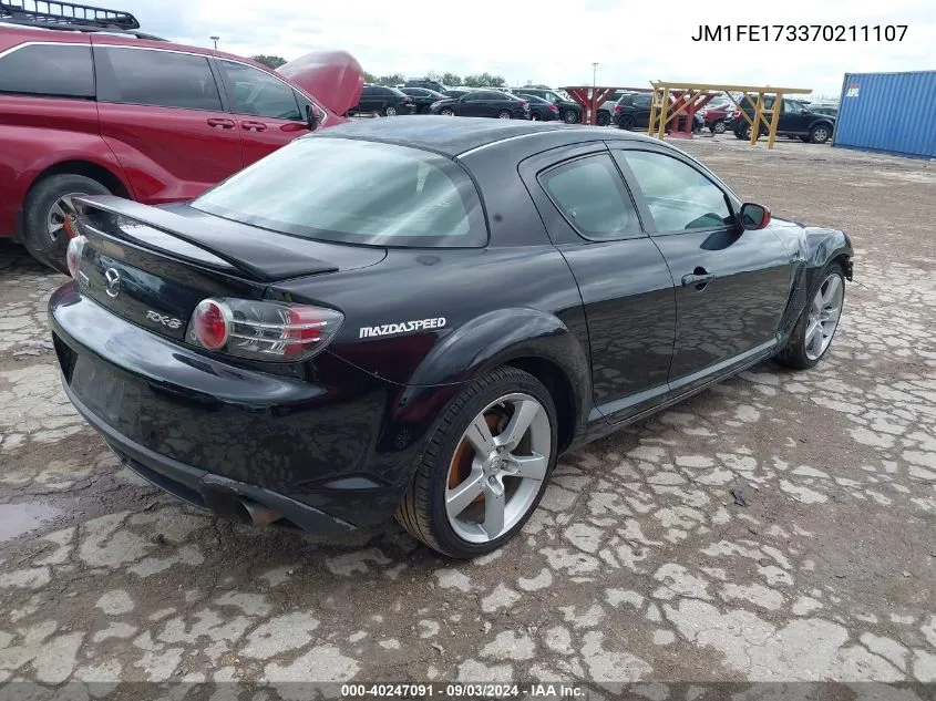 2007 Mazda Rx-8 Sport VIN: JM1FE173370211107 Lot: 40247091