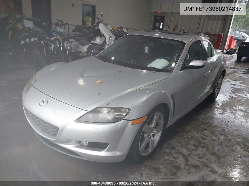 JM1FE173980214837 2008 Mazda Rx-8 Touring