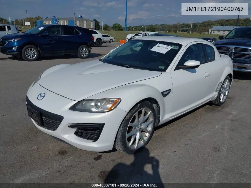 JM1FE172190400767 2009 Mazda Rx-8 Sport