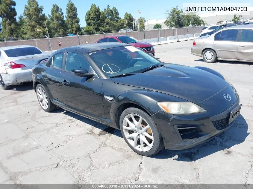 2010 Mazda Rx-8 Sport VIN: JM1FE1CM1A0404703 Lot: 40000318