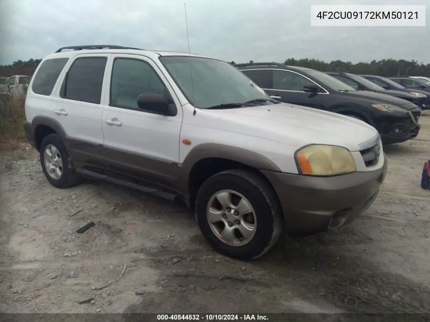 4F2CU09172KM50121 2002 Mazda Tribute Es V6/Lx V6