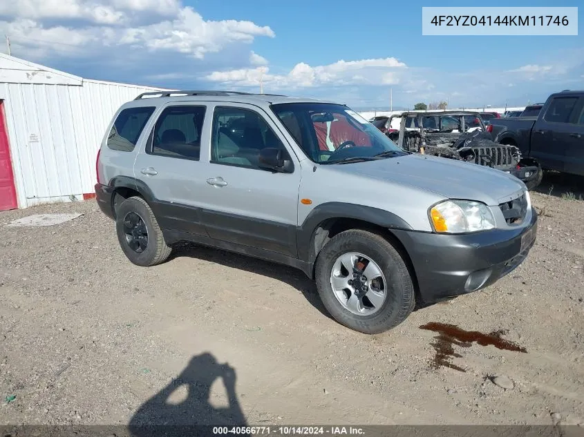 2004 Mazda Tribute Lx V6 VIN: 4F2YZ04144KM11746 Lot: 40566771