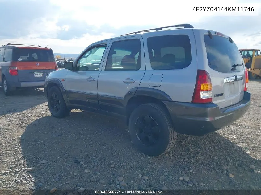 2004 Mazda Tribute Lx V6 VIN: 4F2YZ04144KM11746 Lot: 40566771