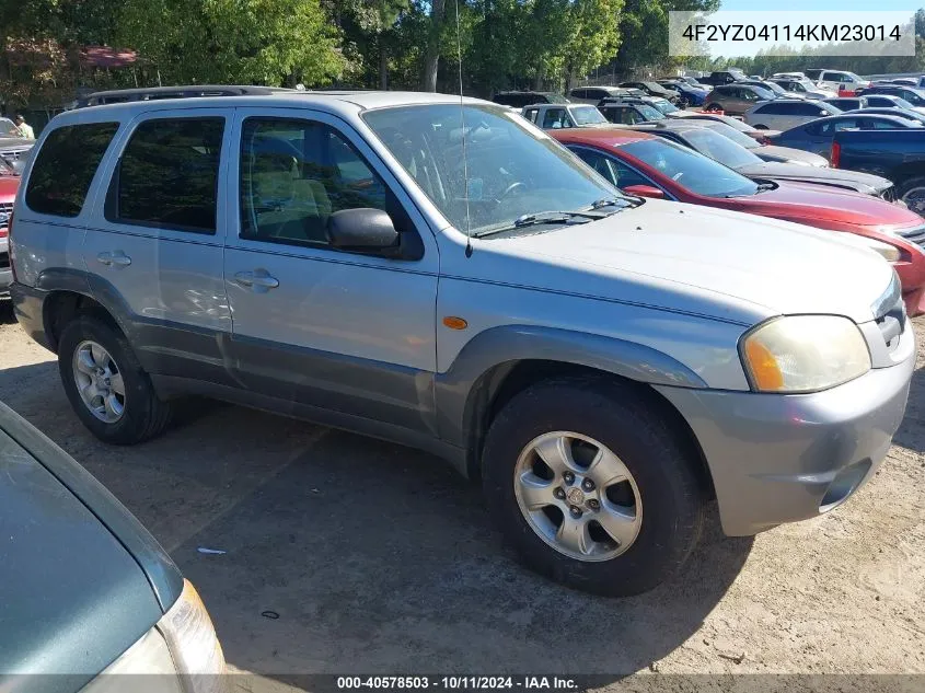 4F2YZ04114KM23014 2004 Mazda Tribute Lx V6