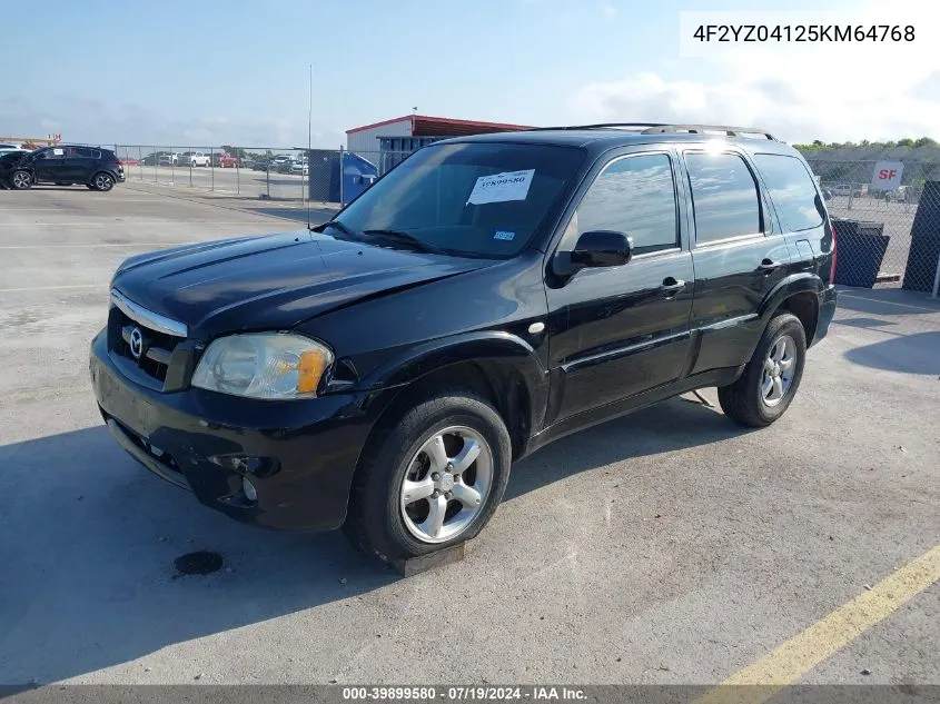 4F2YZ04125KM64768 2005 Mazda Tribute S