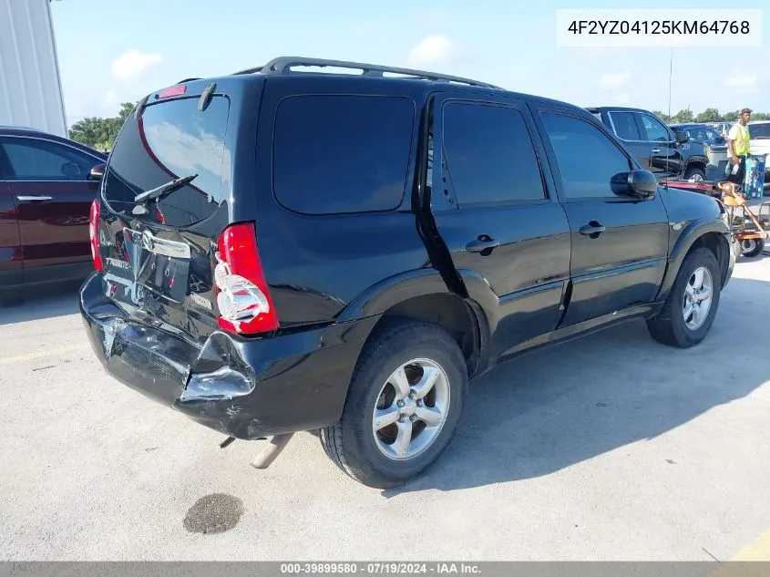 4F2YZ04125KM64768 2005 Mazda Tribute S