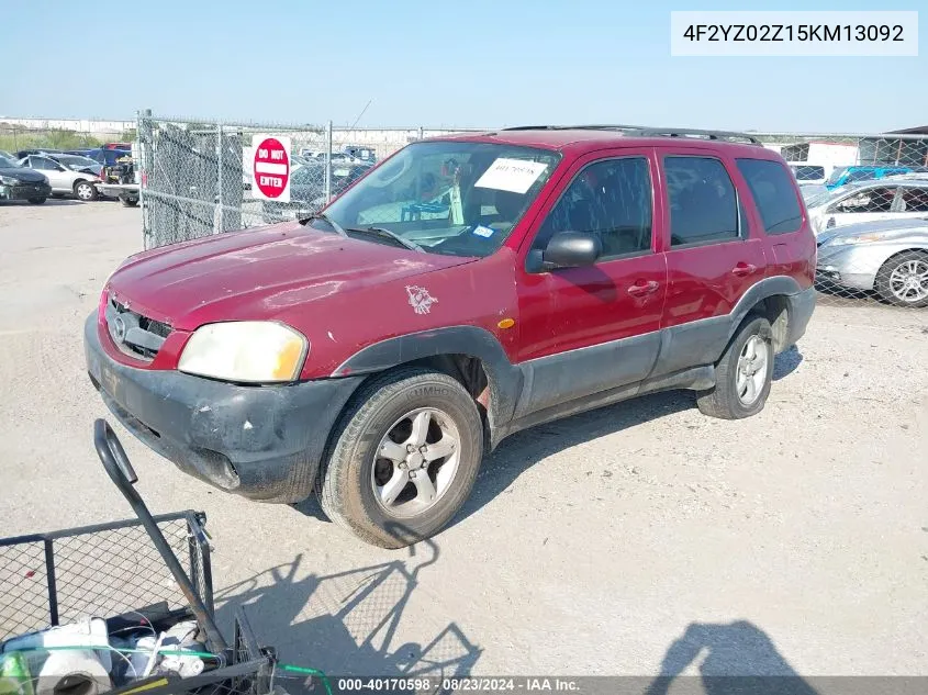 4F2YZ02Z15KM13092 2005 Mazda Tribute I