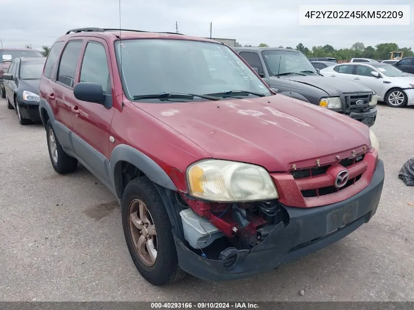 4F2YZ02Z45KM52209 2005 Mazda Tribute I