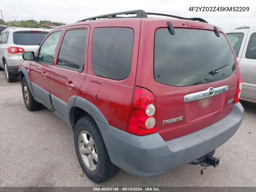 4F2YZ02Z45KM52209 2005 Mazda Tribute I