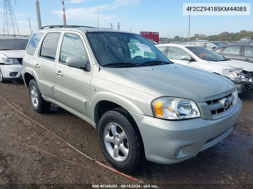 2005 Mazda Tribute S VIN: 4F2CZ94185KM44085 Lot: 40369302