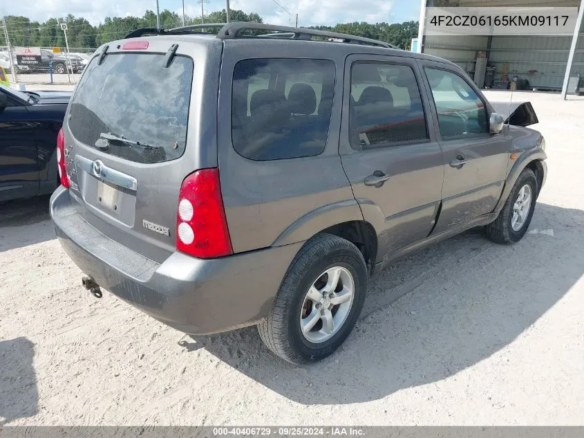 4F2CZ06165KM09117 2005 Mazda Tribute S