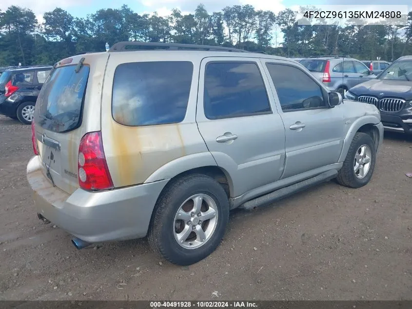 4F2CZ96135KM24808 2005 Mazda Tribute S