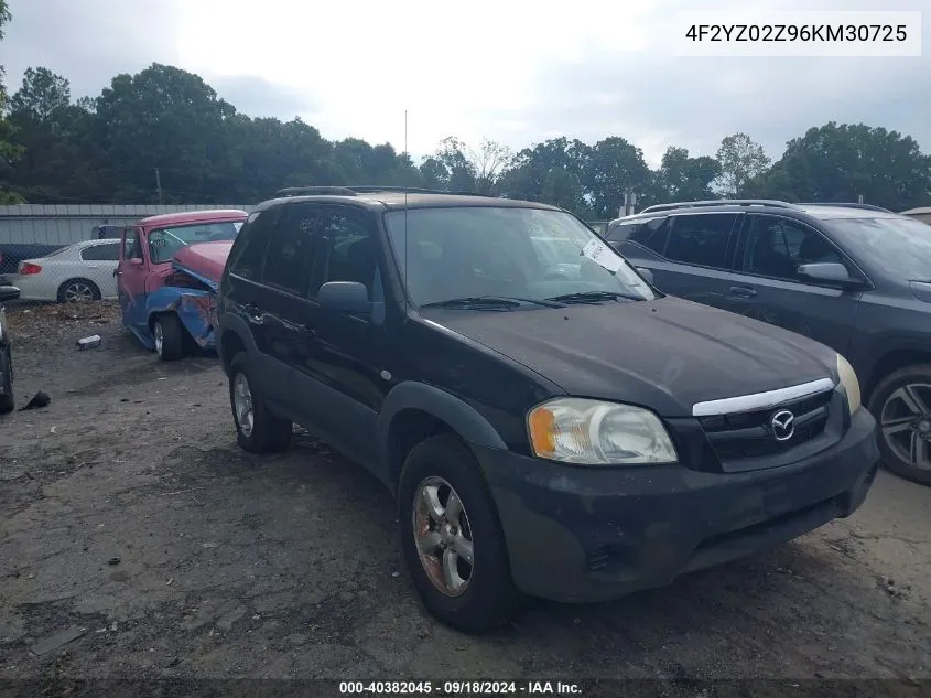 4F2YZ02Z96KM30725 2006 Mazda Tribute I