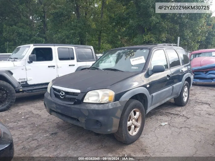 4F2YZ02Z96KM30725 2006 Mazda Tribute I