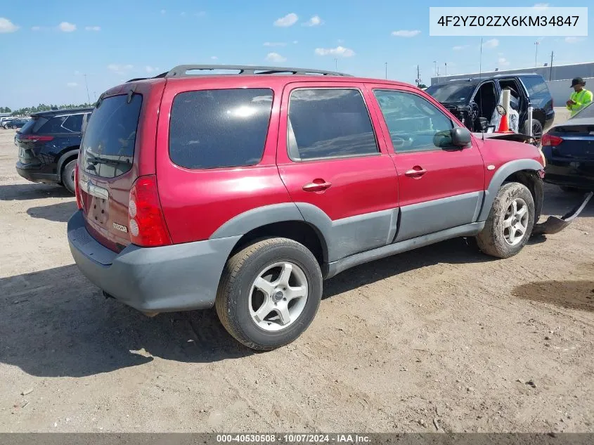 4F2YZ02ZX6KM34847 2006 Mazda Tribute I