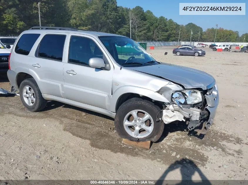 4F2YZ02Z46KM29224 2006 Mazda Tribute I