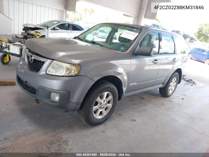 2008 Mazda Tribute I VIN: 4F2CZ02Z88KM31846 Lot: 40261950