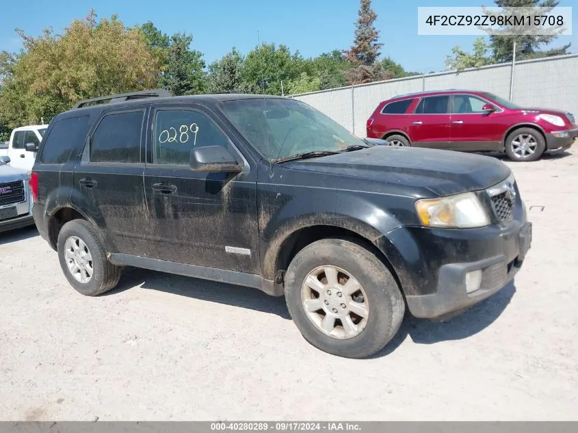 4F2CZ92Z98KM15708 2008 Mazda Tribute I Touring