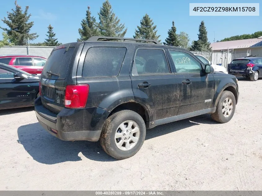 4F2CZ92Z98KM15708 2008 Mazda Tribute I Touring