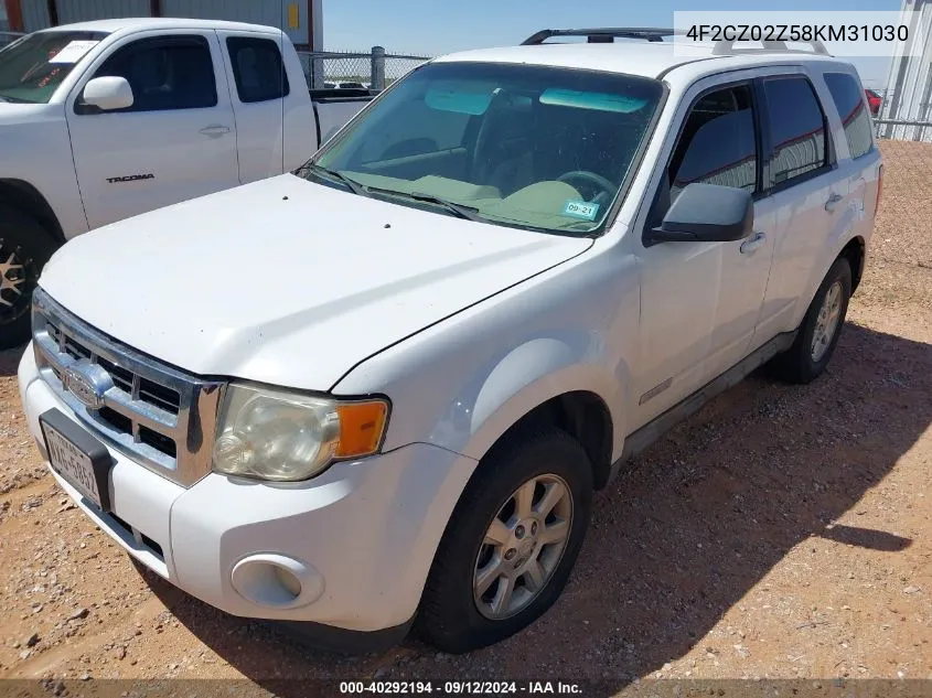 4F2CZ02Z58KM31030 2008 Mazda Tribute I Sport