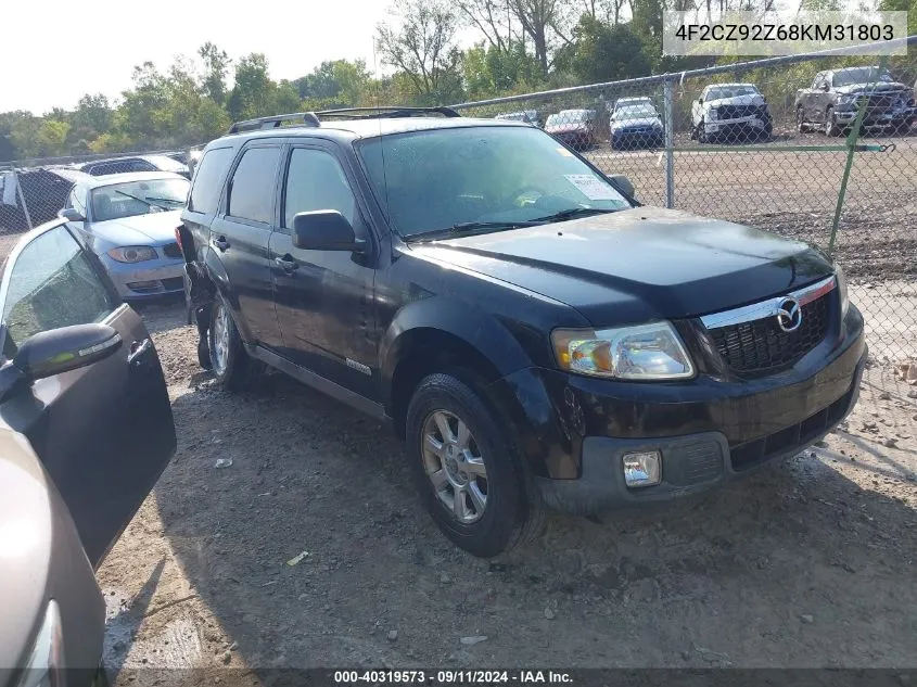 2008 Mazda Tribute I Touring VIN: 4F2CZ92Z68KM31803 Lot: 40319573