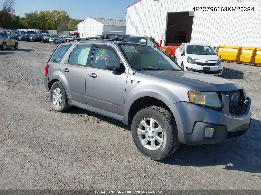 2008 Mazda Tribute VIN: 4F2CZ96168KM20384 Lot: 40370356