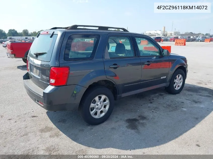 4F2CZ96118KM14072 2008 Mazda Tribute S Sport