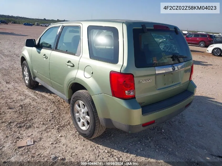 2008 Mazda Tribute I Sport VIN: 4F2CZ02Z58KM04023 Lot: 40496741