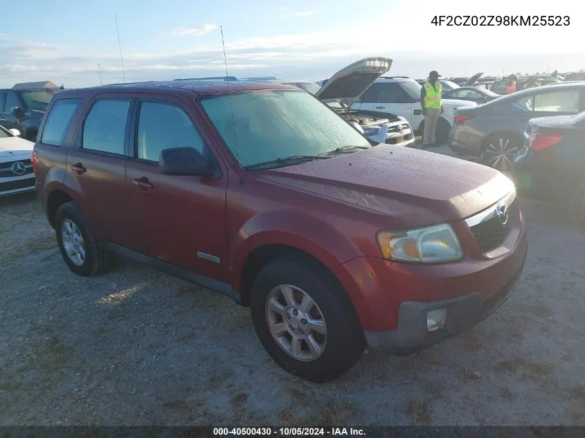 2008 Mazda Tribute I VIN: 4F2CZ02Z98KM25523 Lot: 40500430