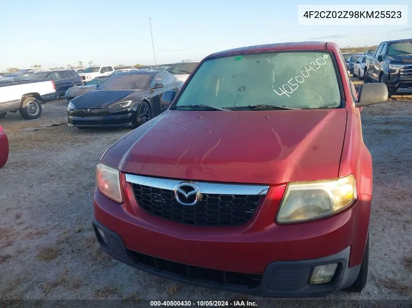 2008 Mazda Tribute I VIN: 4F2CZ02Z98KM25523 Lot: 40500430