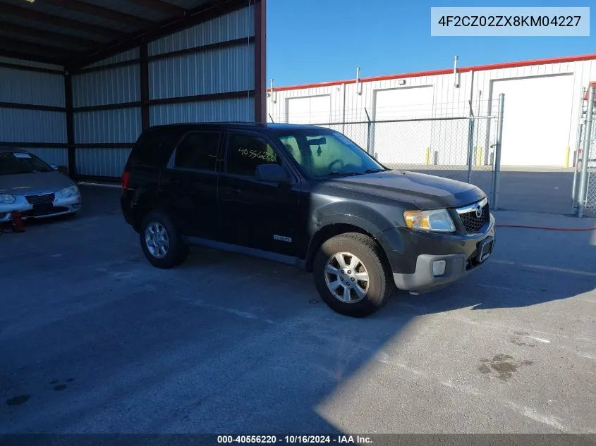 2008 Mazda Tribute I Sport VIN: 4F2CZ02ZX8KM04227 Lot: 40556220