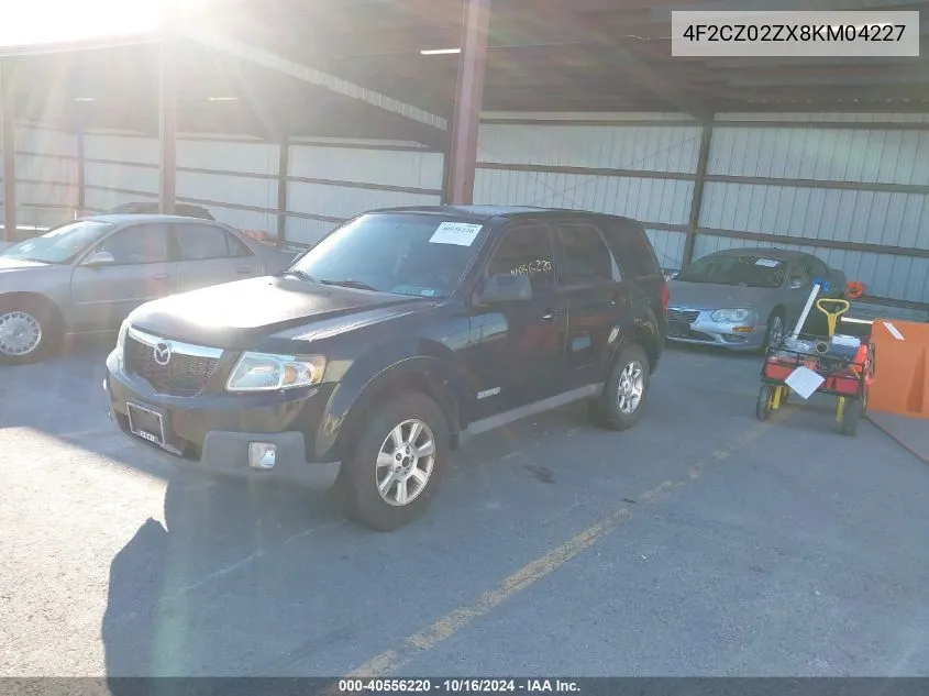 2008 Mazda Tribute I Sport VIN: 4F2CZ02ZX8KM04227 Lot: 40556220