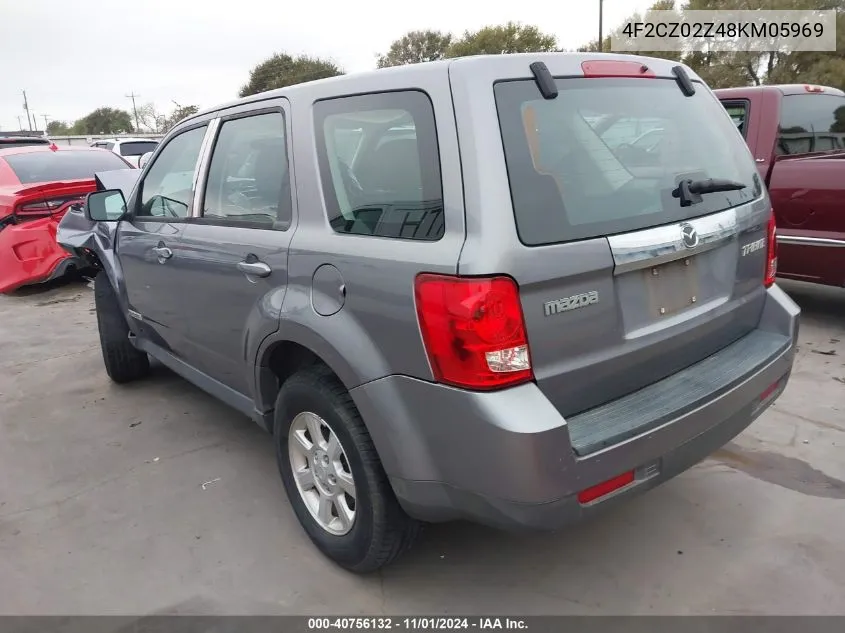 2008 Mazda Tribute I Sport VIN: 4F2CZ02Z48KM05969 Lot: 40756132