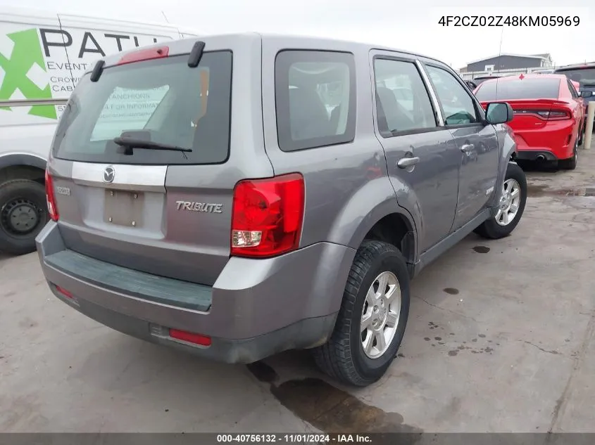 2008 Mazda Tribute I Sport VIN: 4F2CZ02Z48KM05969 Lot: 40756132