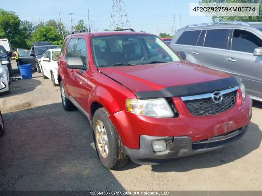 4F2CZ92759KM05774 2009 Mazda Tribute I