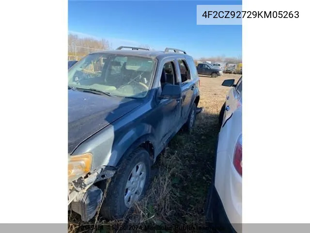 2009 Mazda Tribute I VIN: 4F2CZ92729KM05263 Lot: 20169481