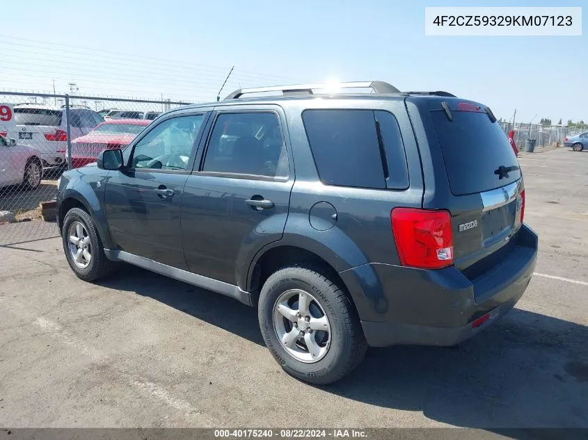 4F2CZ59329KM07123 2009 Mazda Tribute Hybrid Grand Touring