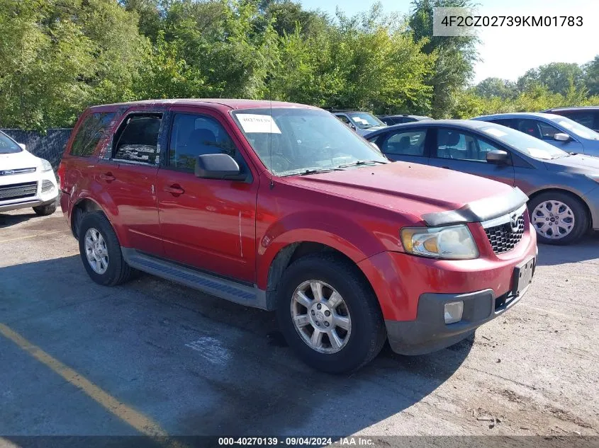 4F2CZ02739KM01783 2009 Mazda Tribute I Sport