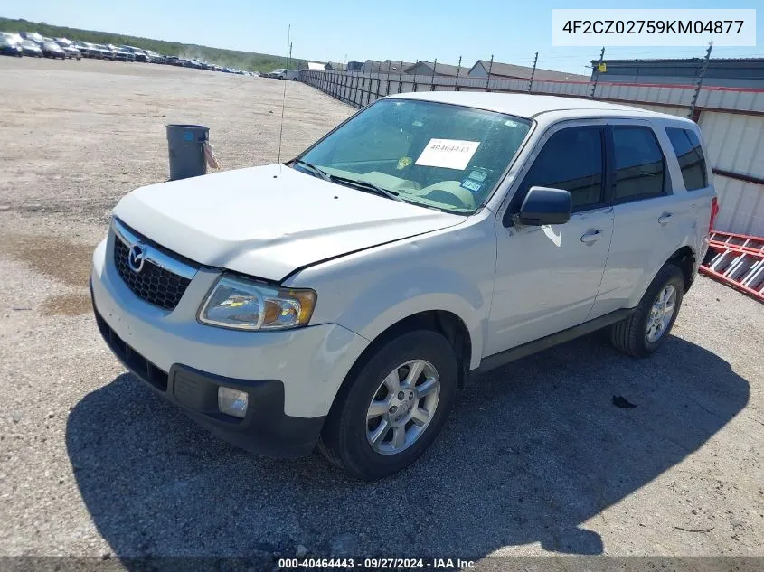 2009 Mazda Tribute I Sport VIN: 4F2CZ02759KM04877 Lot: 40464443