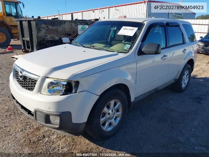 2009 Mazda Tribute I Sport VIN: 4F2CZ02789KM04923 Lot: 40837005