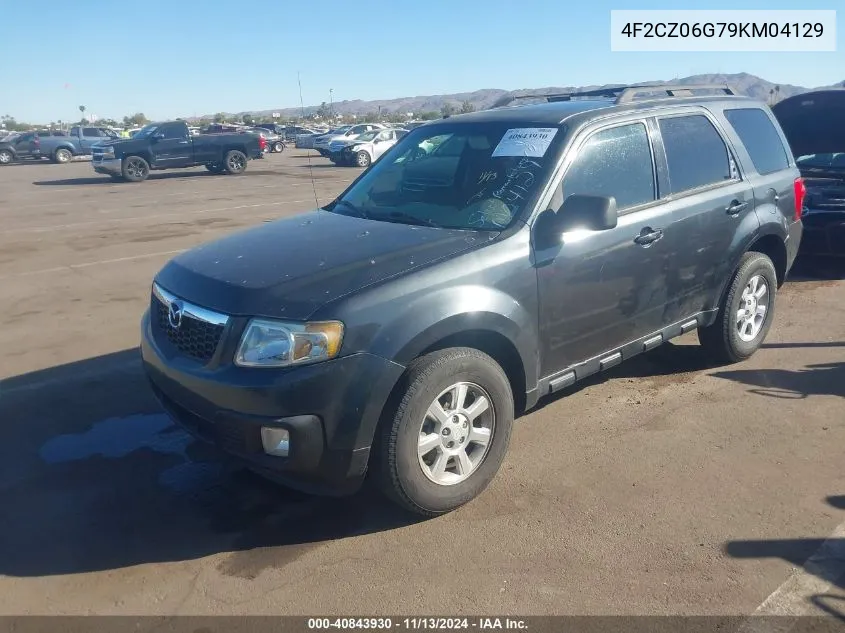 2009 Mazda Tribute S Grand Touring VIN: 4F2CZ06G79KM04129 Lot: 40843930