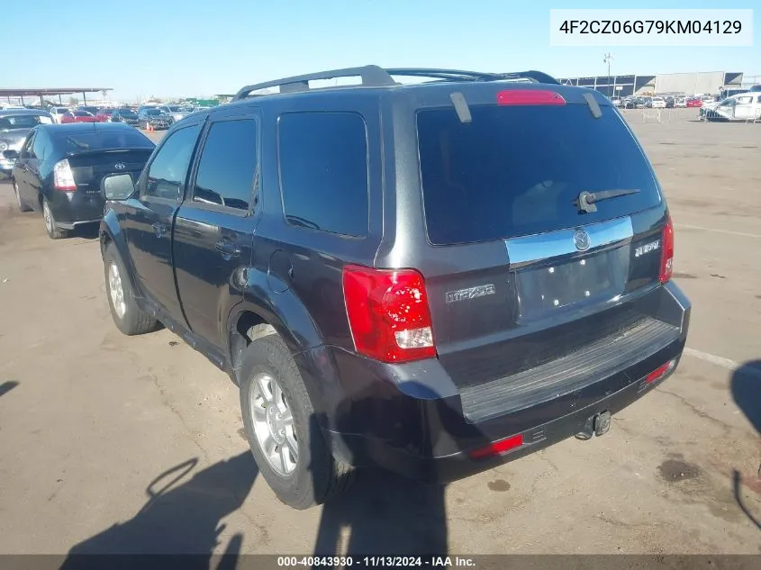 2009 Mazda Tribute S Grand Touring VIN: 4F2CZ06G79KM04129 Lot: 40843930