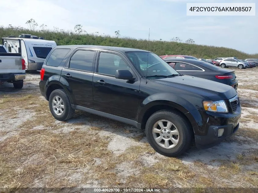 2010 Mazda Tribute I VIN: 4F2CY0C76AKM08507 Lot: 40629700