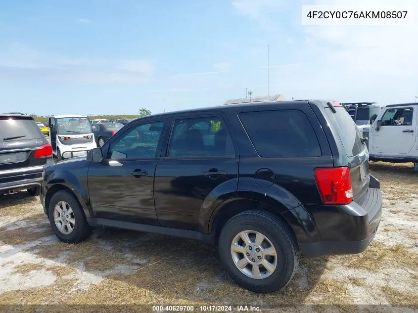 2010 Mazda Tribute I VIN: 4F2CY0C76AKM08507 Lot: 40629700