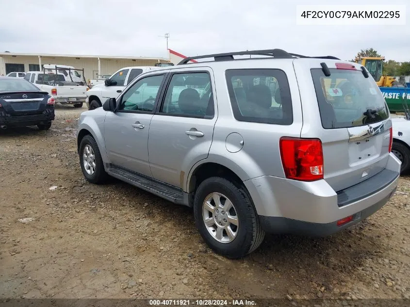 2010 Mazda Tribute I Sport VIN: 4F2CY0C79AKM02295 Lot: 40711921