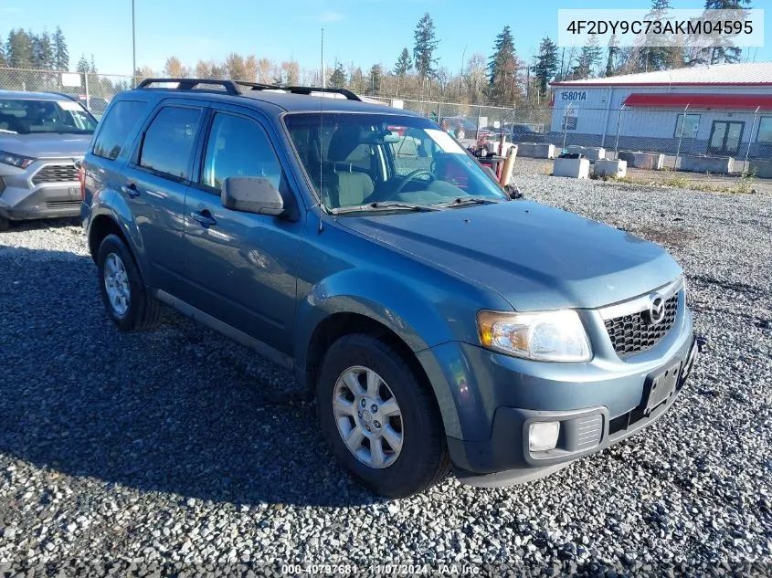 2010 Mazda Tribute I Touring VIN: 4F2DY9C73AKM04595 Lot: 40797681